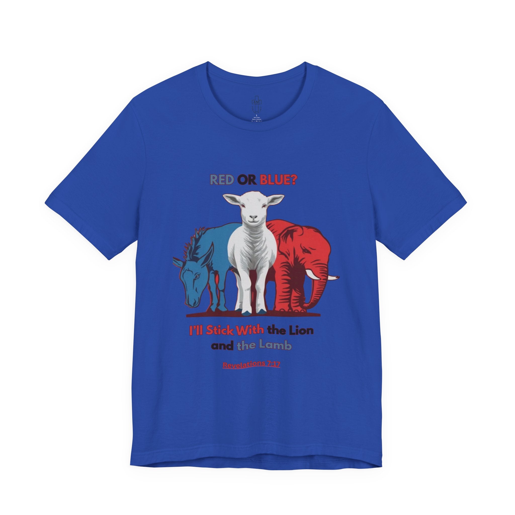 Lion & the Lamb | Faith Over Politics Tee