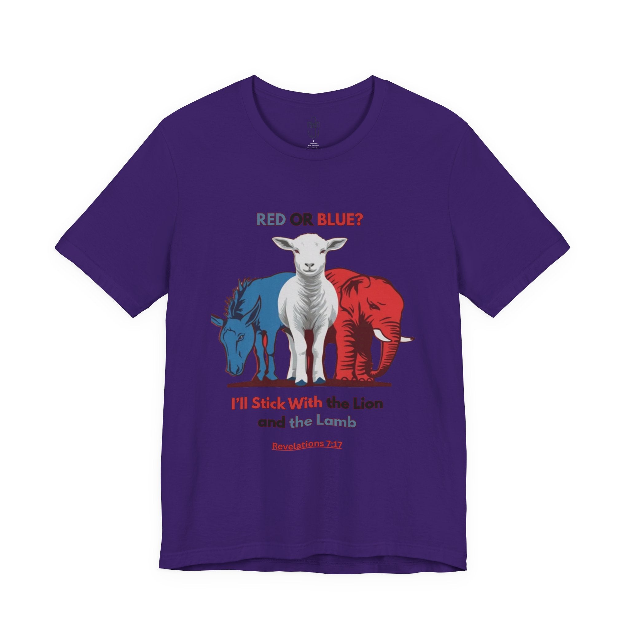 Lion & the Lamb | Faith Over Politics Tee