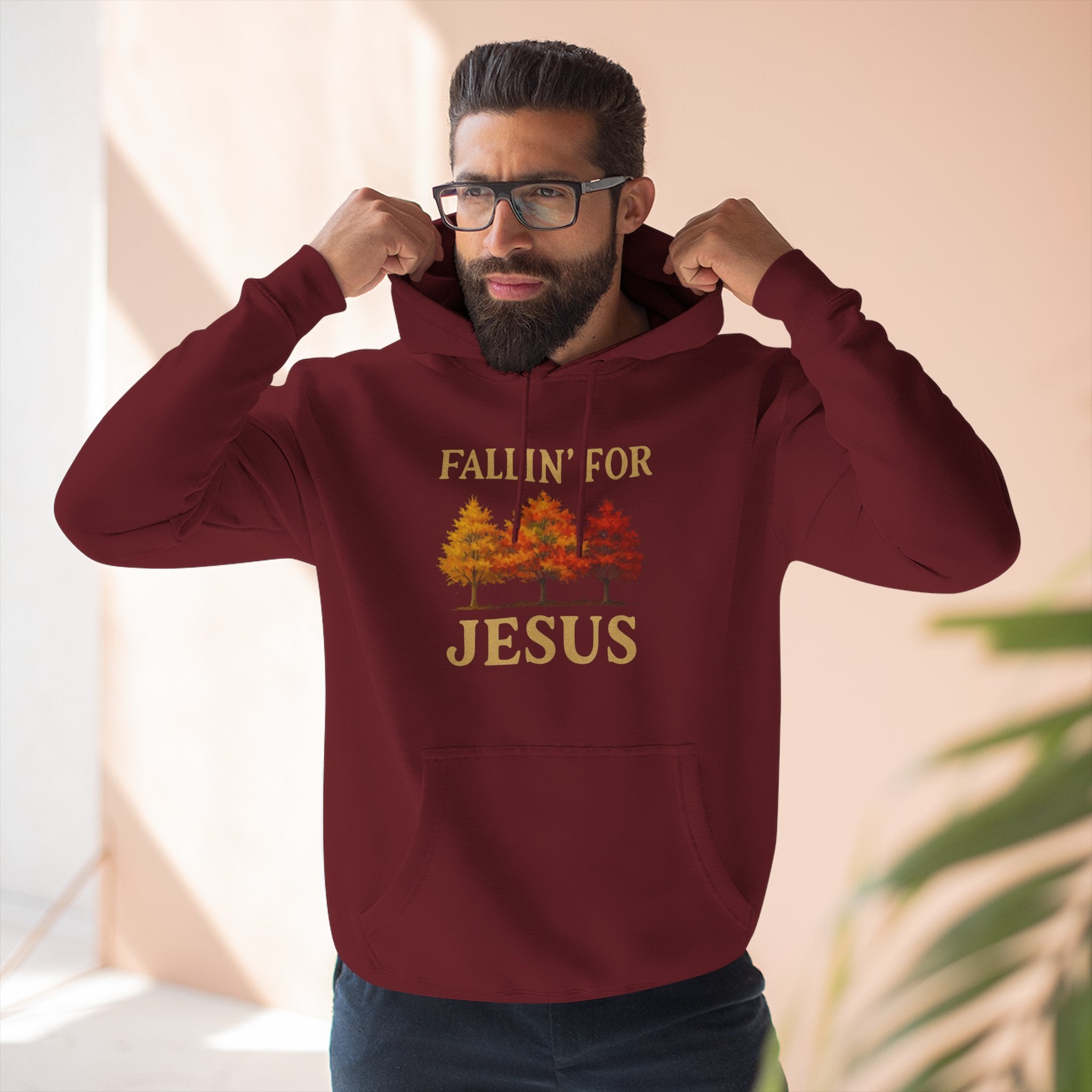 Fallin’ for Jesus Hoodie 🍂✝️