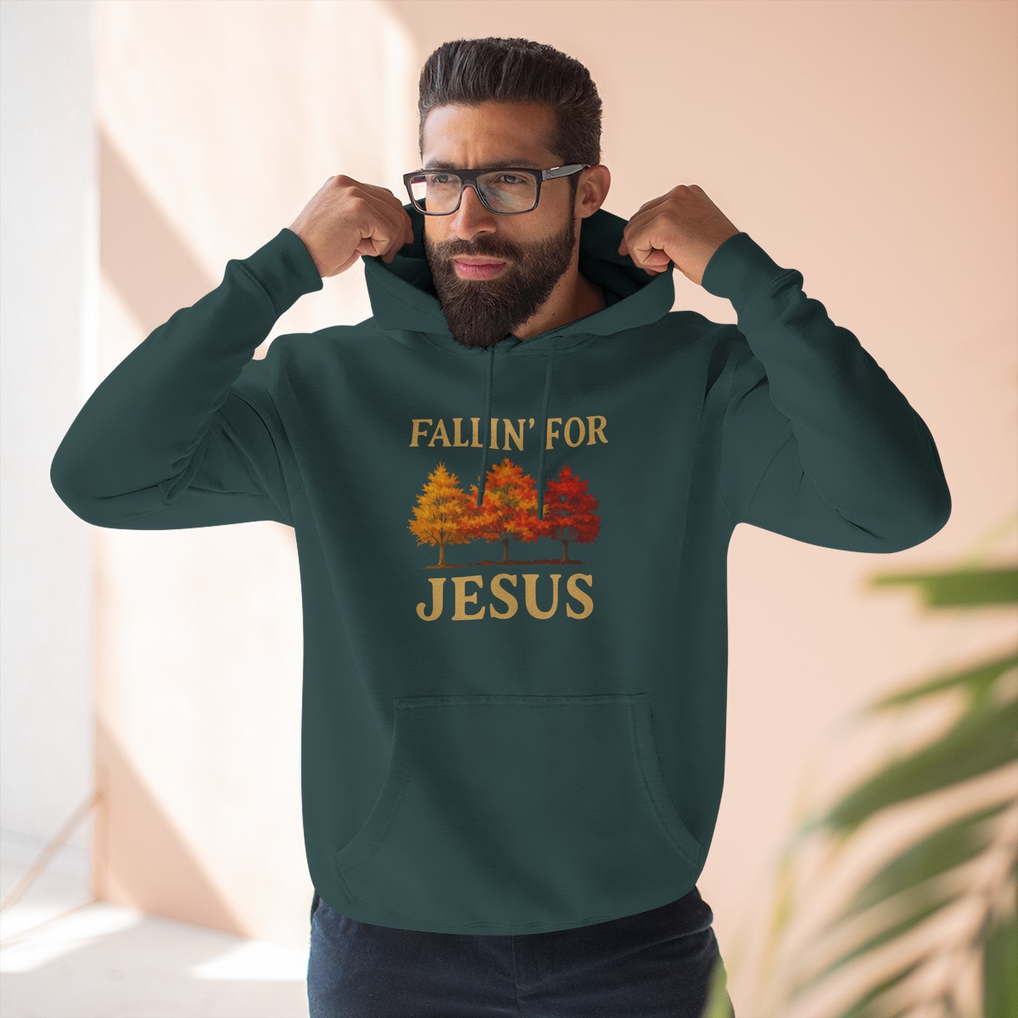 Fallin’ for Jesus Hoodie 🍂✝️