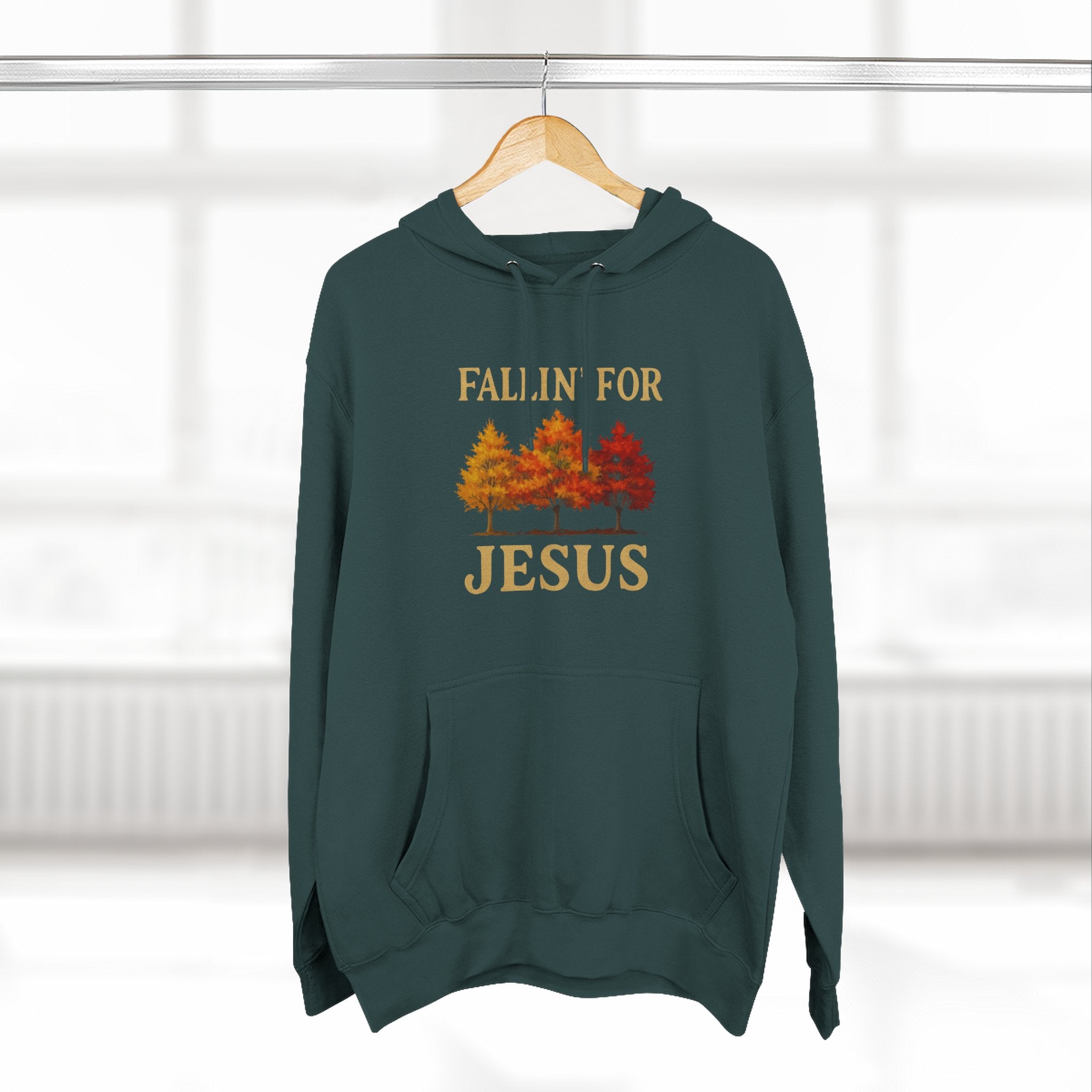 Fallin’ for Jesus Hoodie 🍂✝️