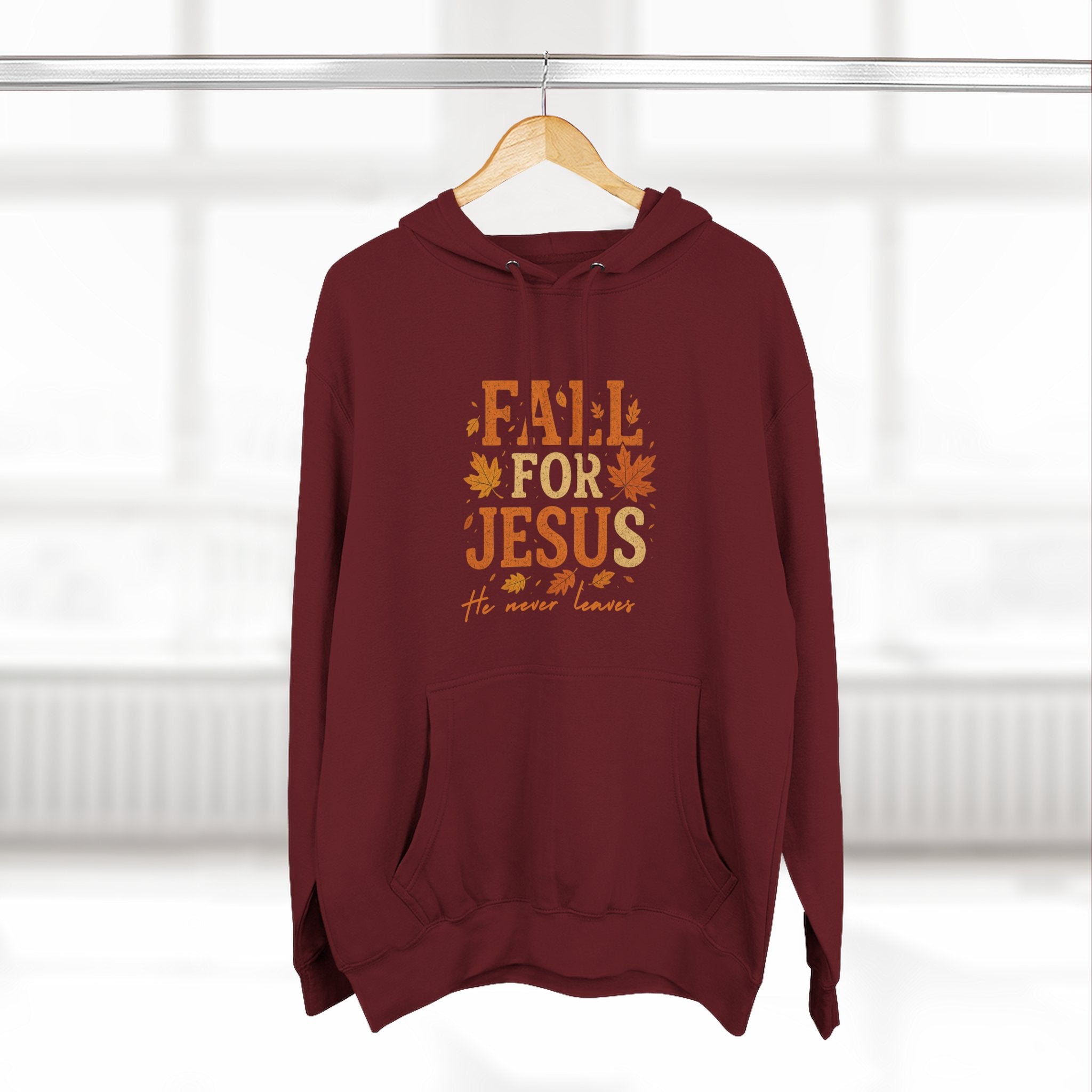 Fall For Jesus, He Never Leaves 🍁