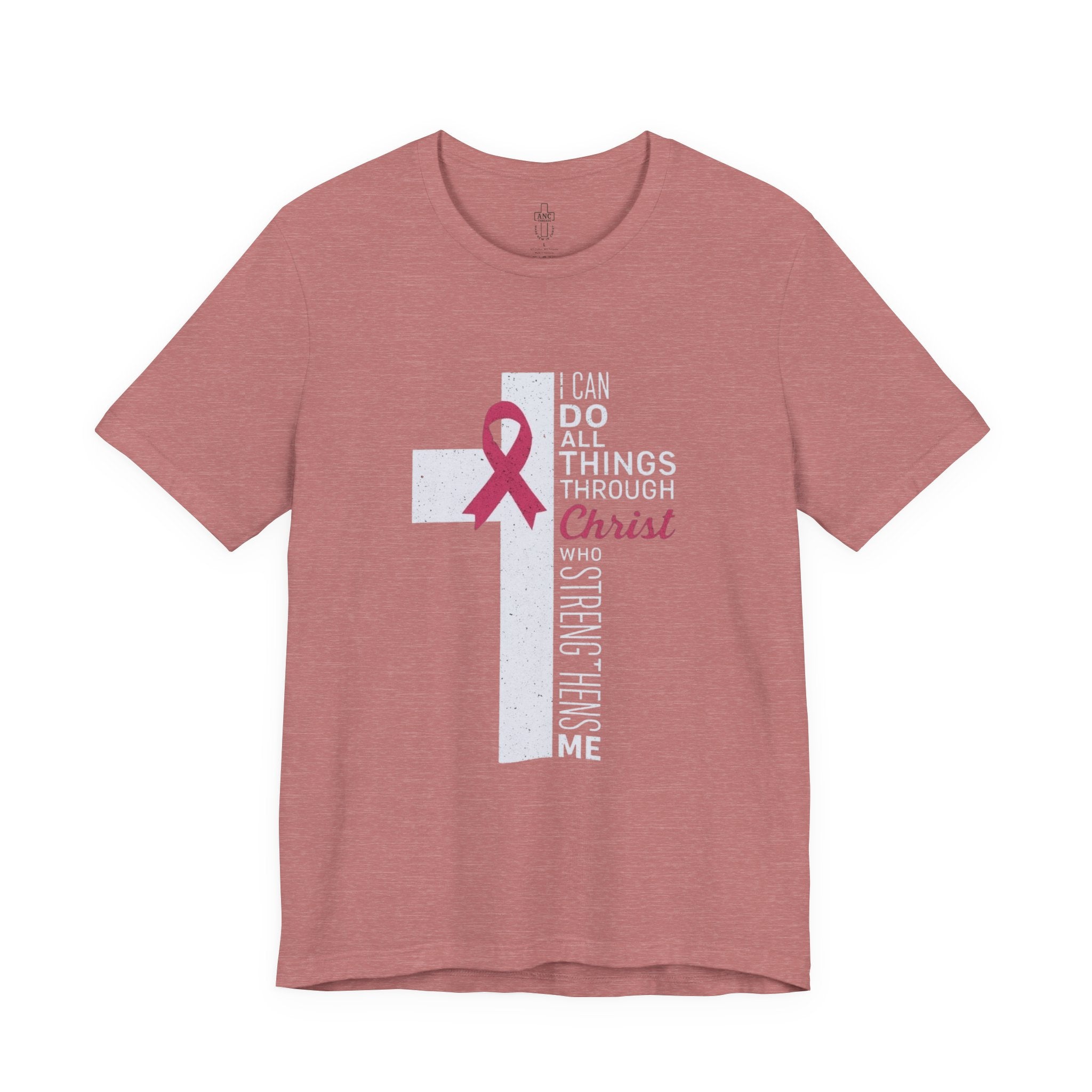 I Can Do All Things – Breast Cancer Awareness Tee