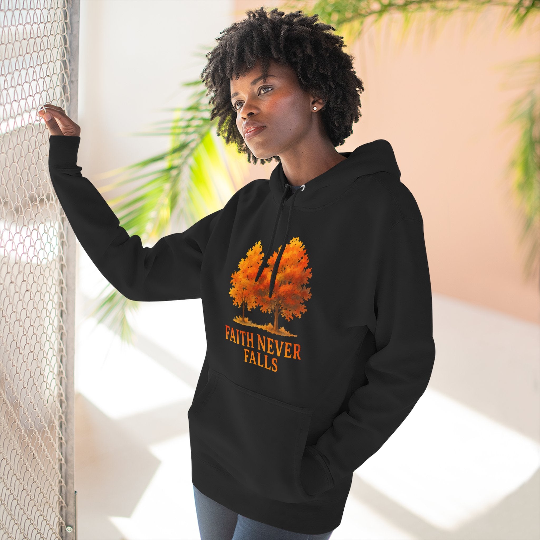 Faith Never Falls Hoodie 🍂 🍁