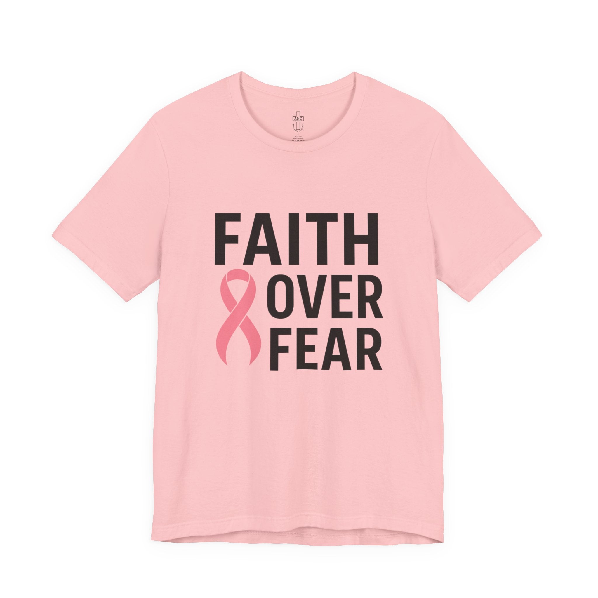Faith Over Fear | Breast Cancer Awareness Tee