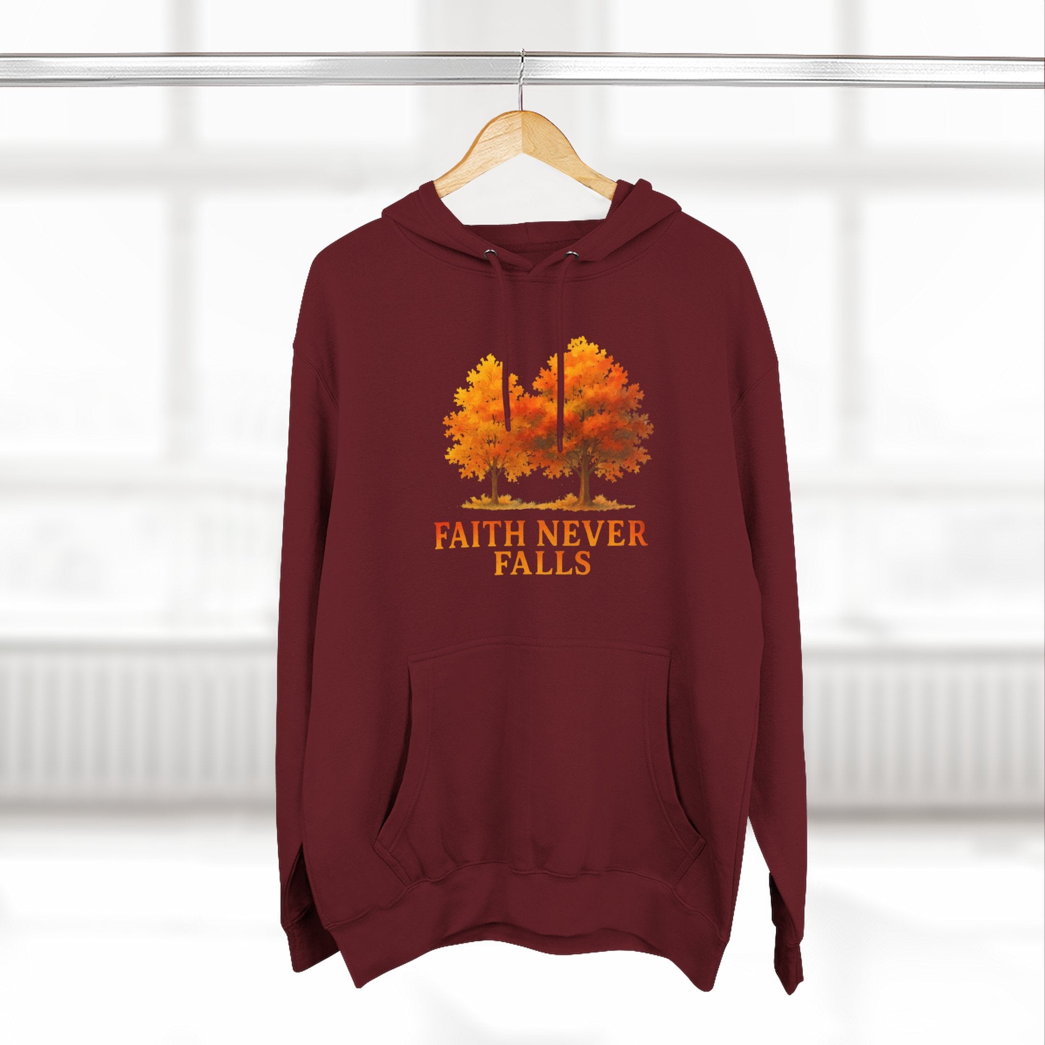 Faith Never Falls Hoodie 🍂 🍁
