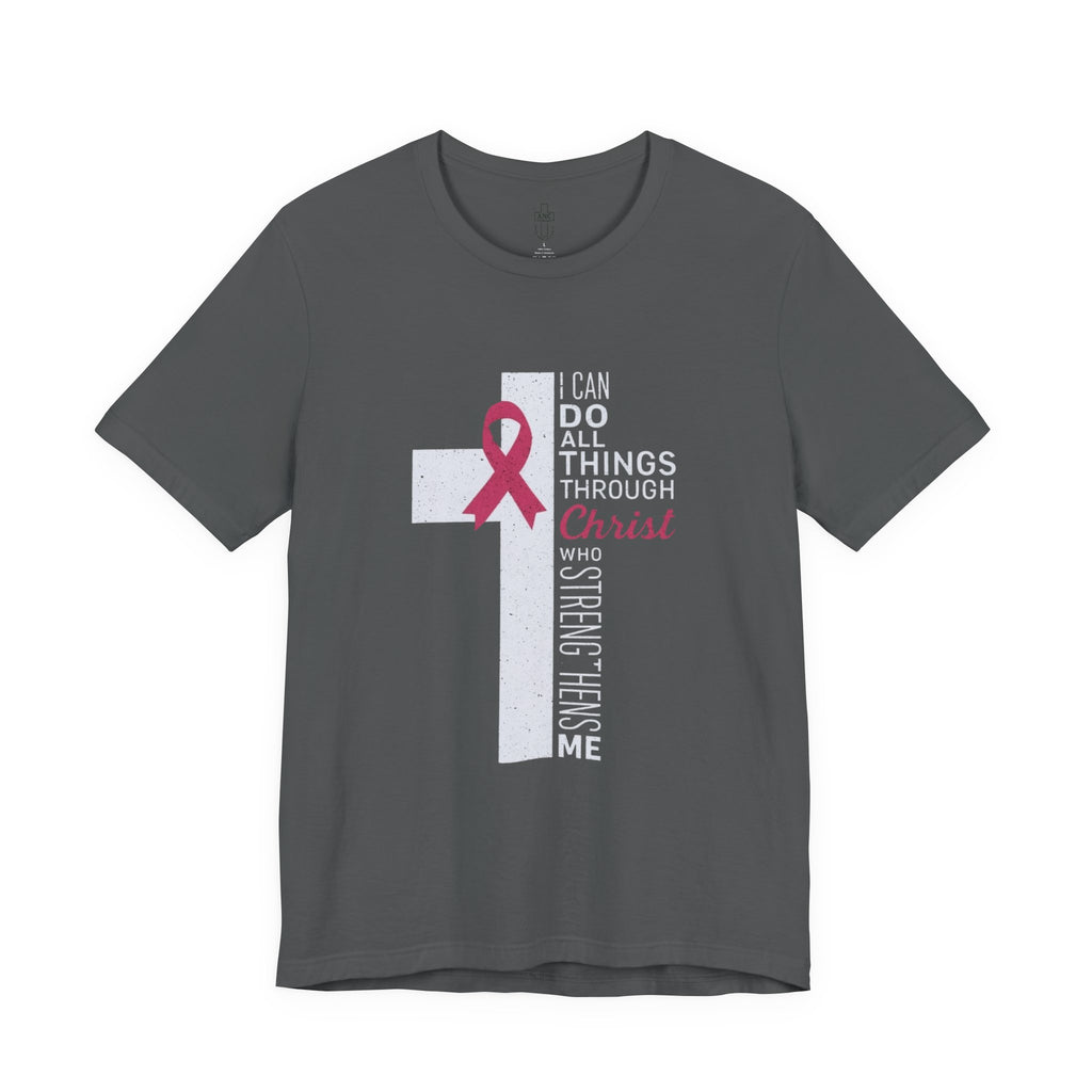 I Can Do All Things – Breast Cancer Awareness Tee