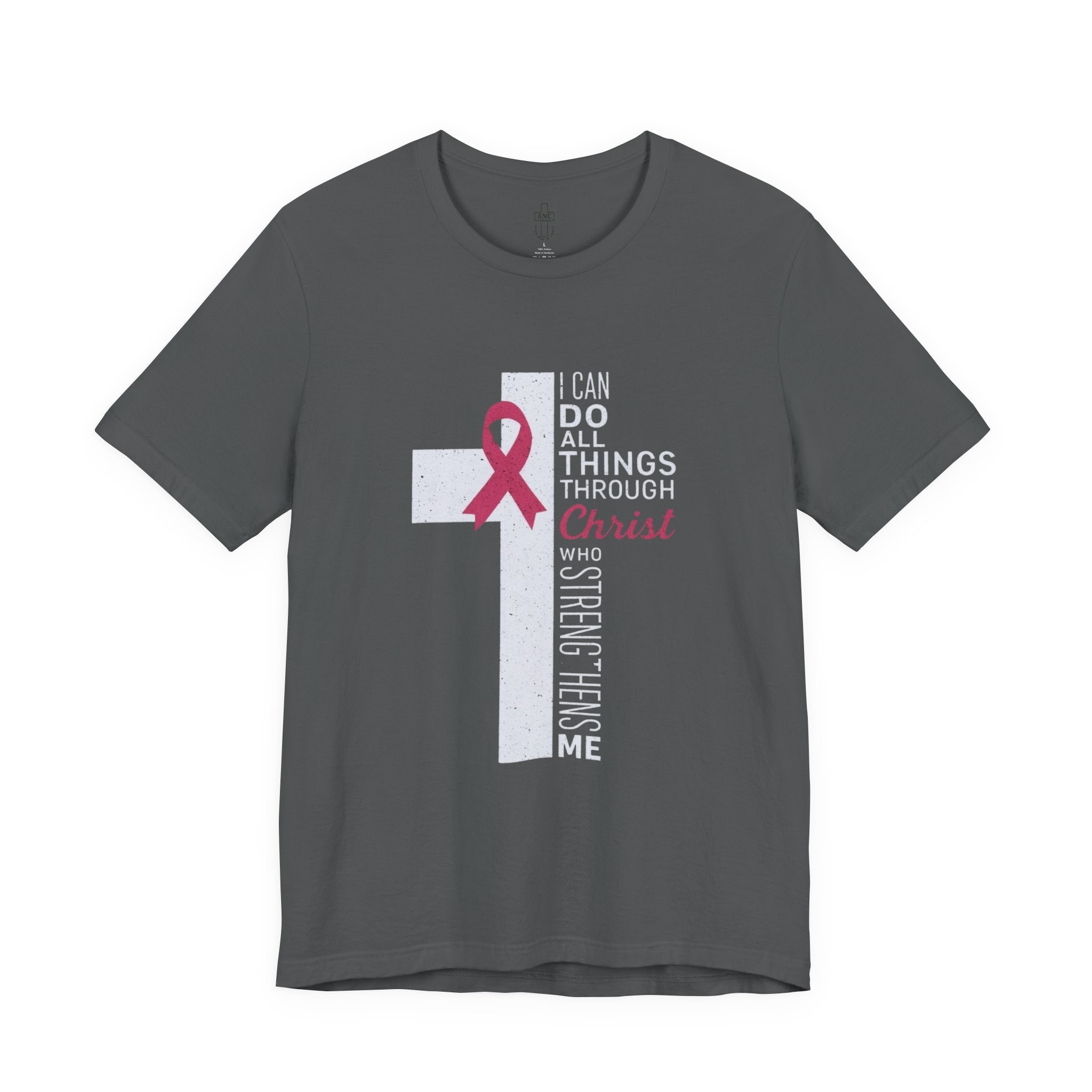 I Can Do All Things – Breast Cancer Awareness Tee