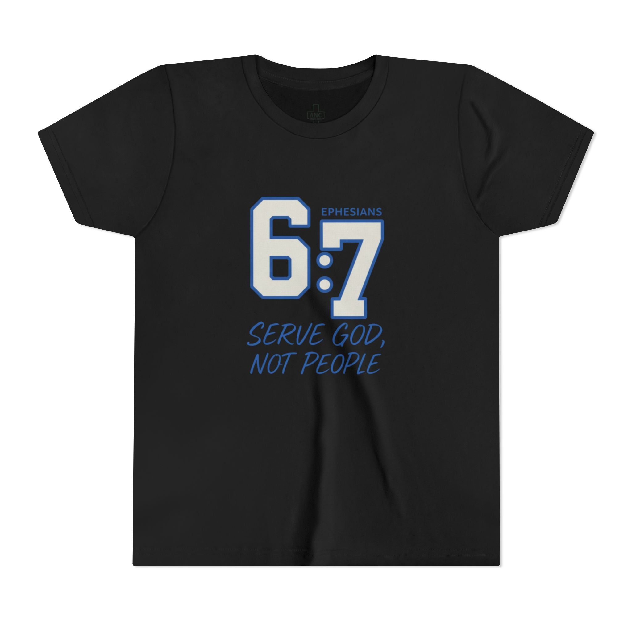 *Youth Size* SIX-SEVEN  TEE(Blue)
