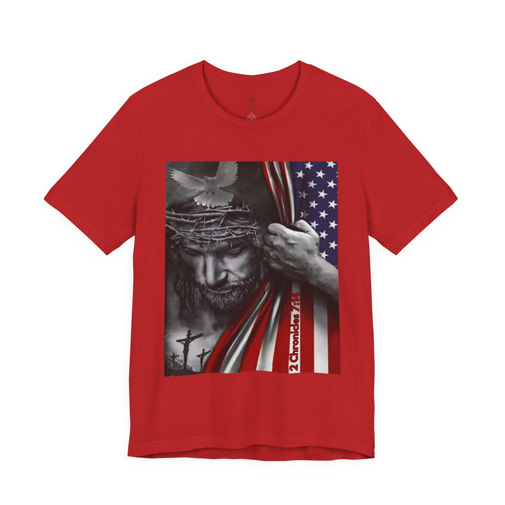 Prayer for America Tee – 2 Chronicles 7:14