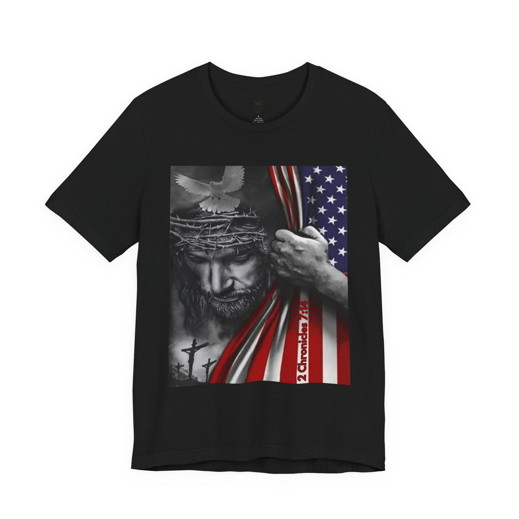 Prayer for America Tee – 2 Chronicles 7:14