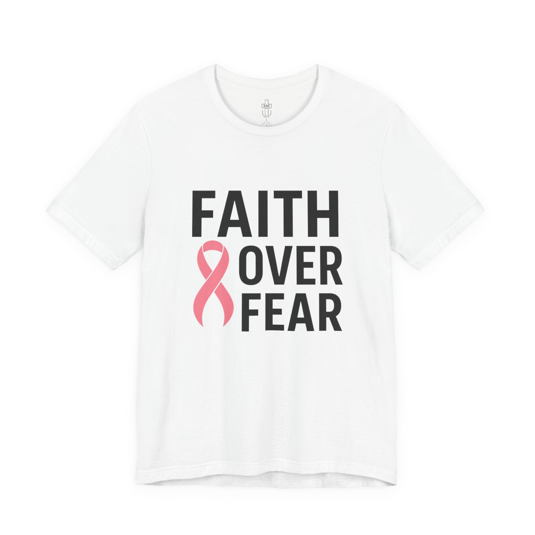 Faith Over Fear | Breast Cancer Awareness Tee