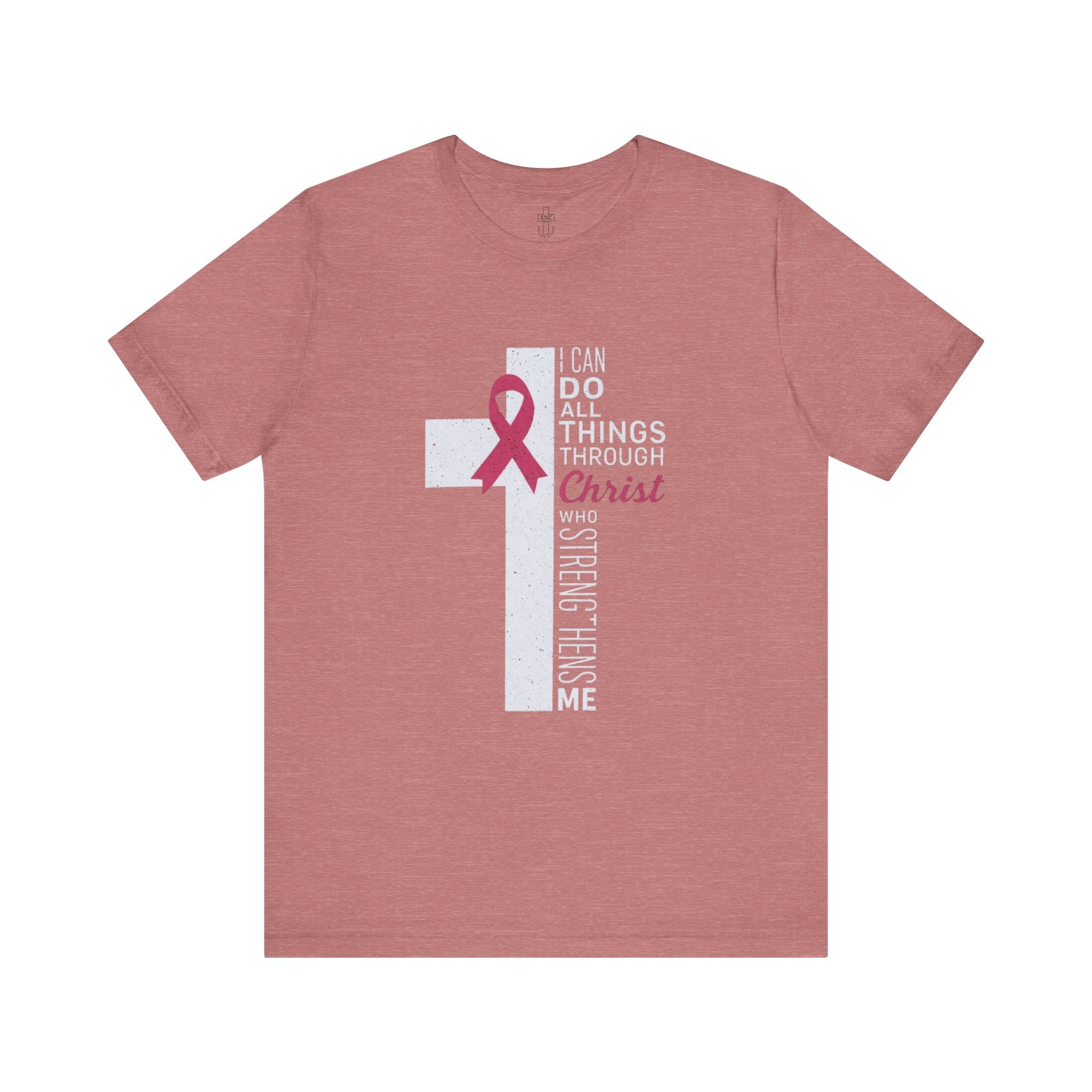I Can Do All Things – Breast Cancer Awareness Tee