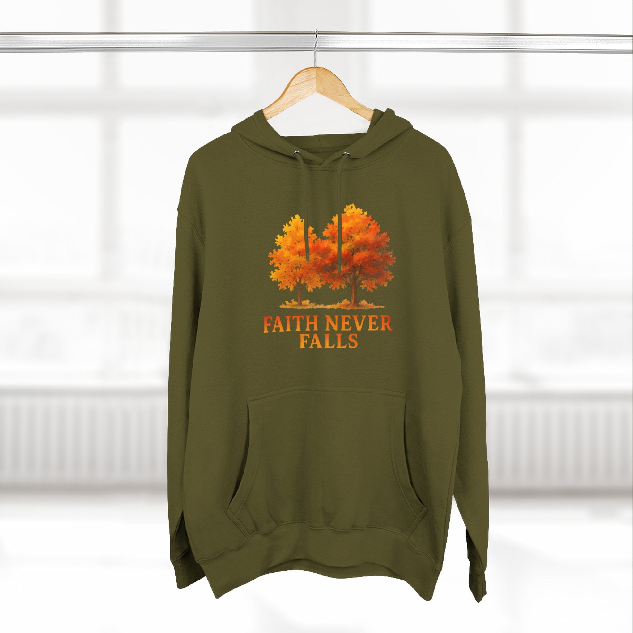 Faith Never Falls Hoodie 🍂 🍁