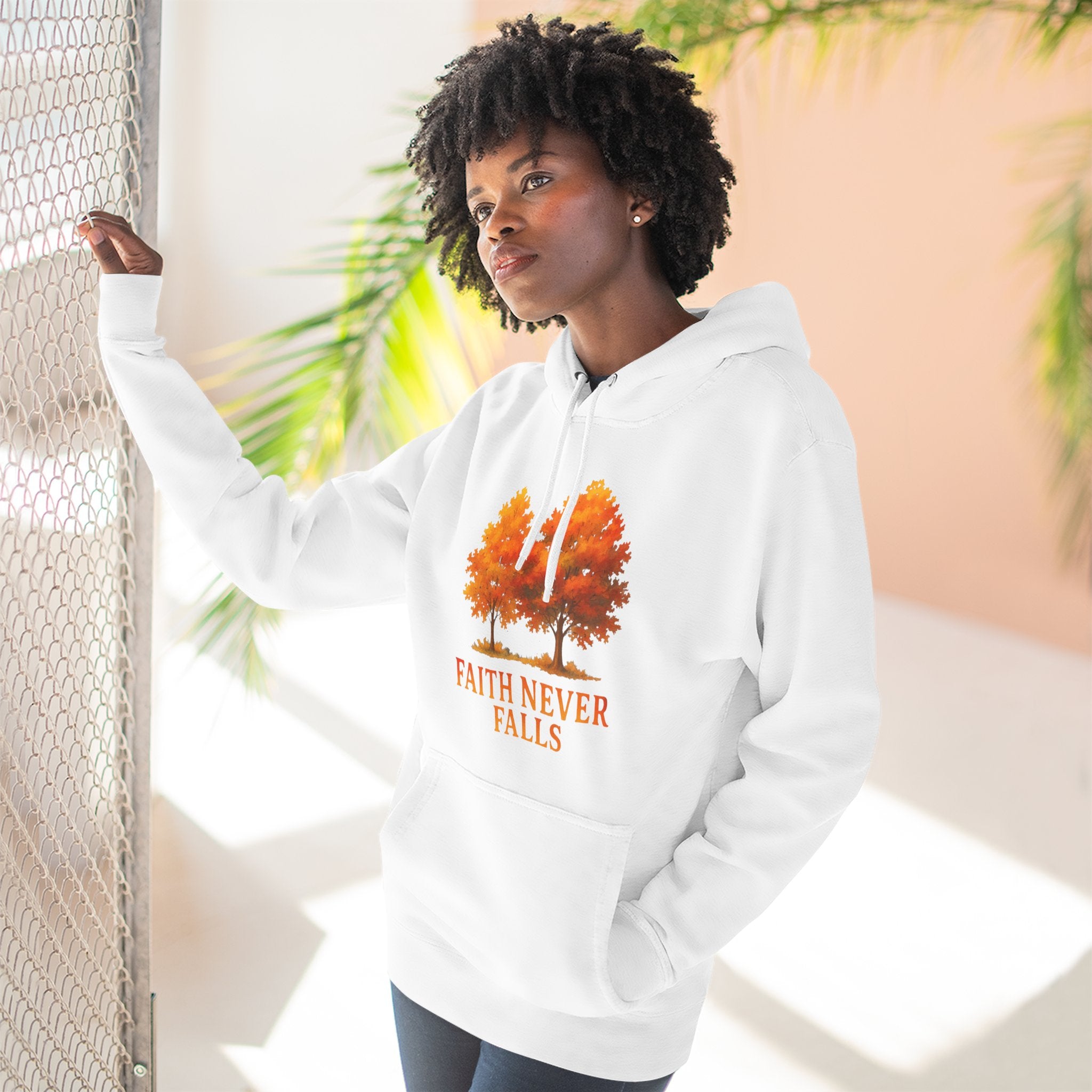 Faith Never Falls Hoodie 🍂 🍁