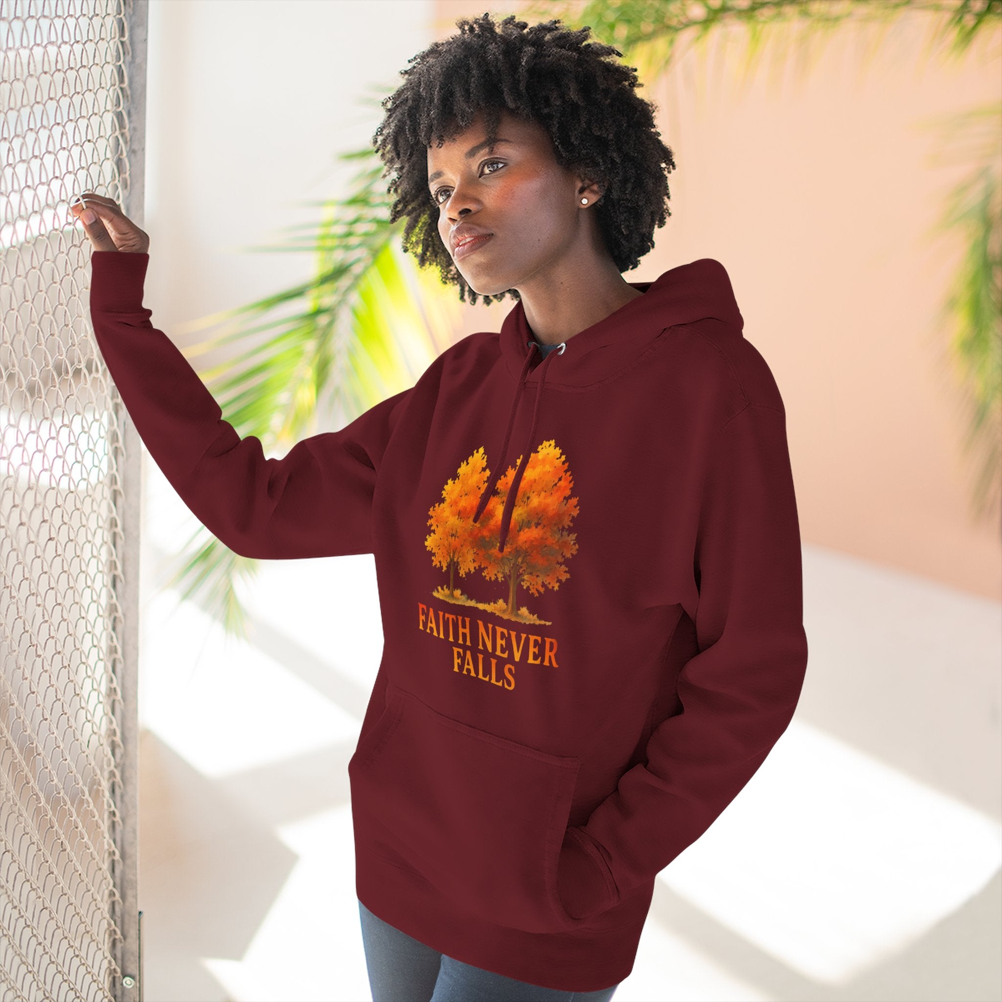 Faith Never Falls Hoodie 🍂 🍁
