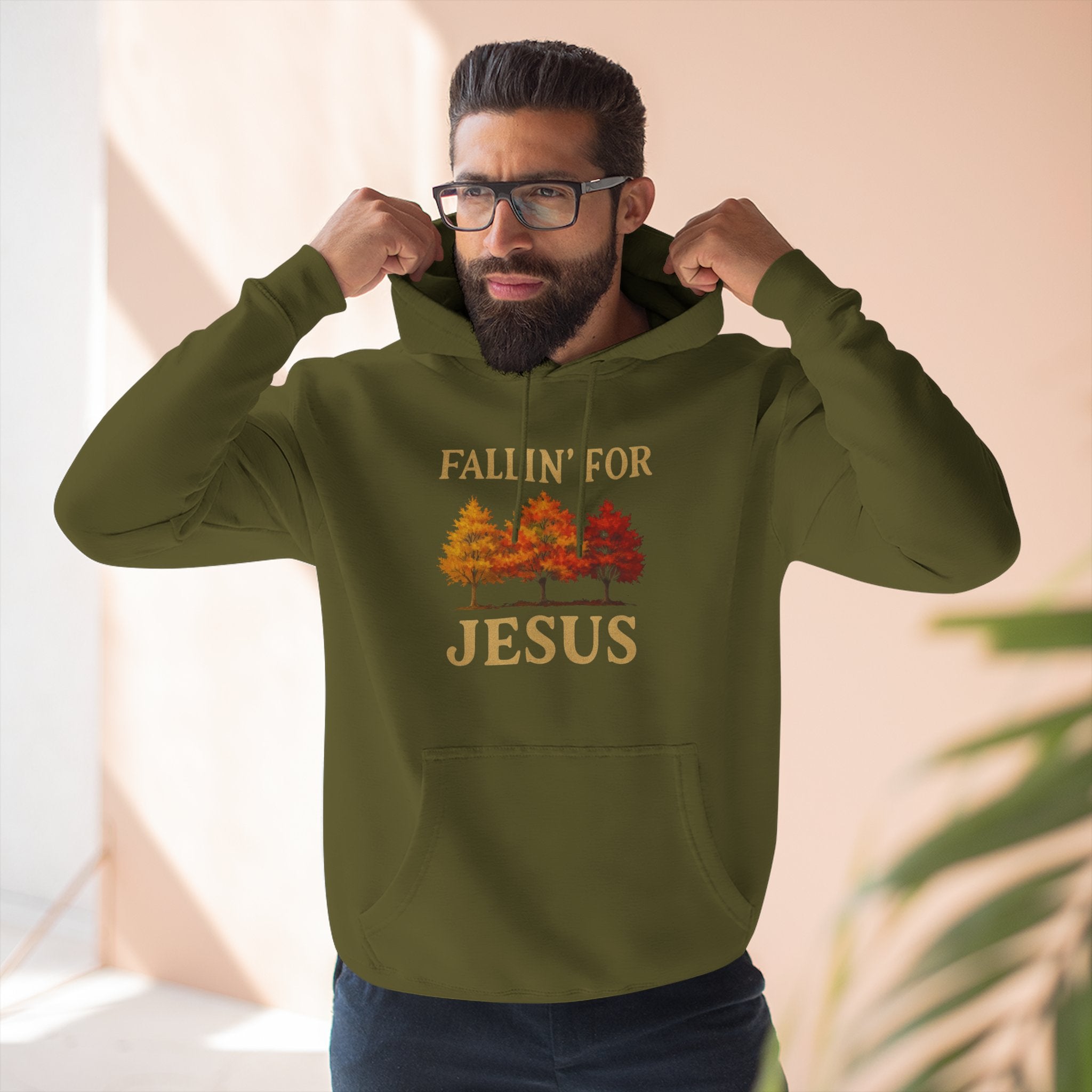 Fallin’ for Jesus Hoodie 🍂✝️