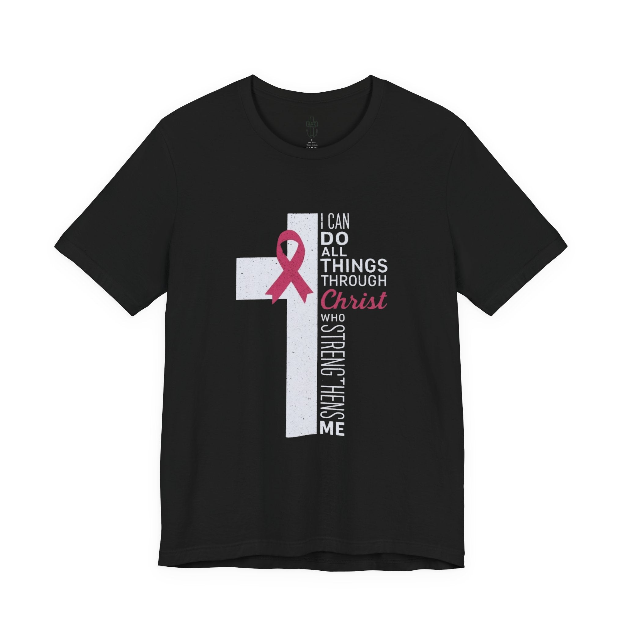 I Can Do All Things – Breast Cancer Awareness Tee